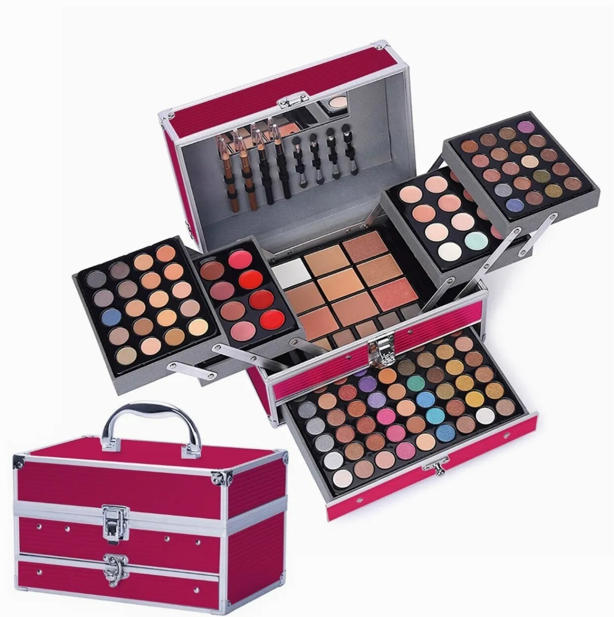 Kit De Maquillaje 190 Color Rosa $1,699