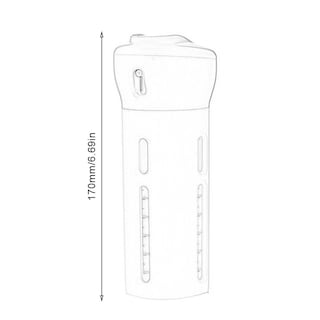 Foto 3 | Set Travel Bottles Dispensador De Loción 4 En 1 Genérica Color Gris - Venta Internacional.