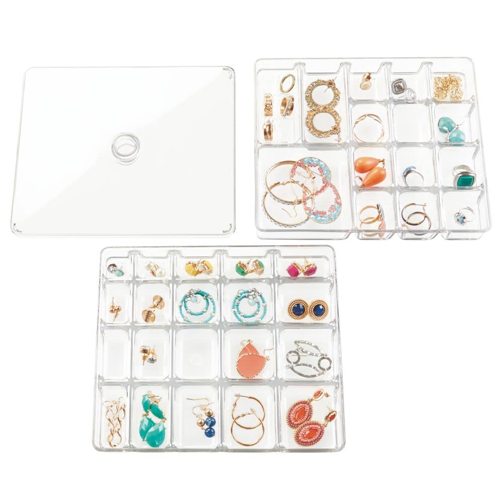 Foto 2 pulgar | Organizador De Maquillaje Mdesign Con 2 Cajones Y Espacio Para Estantes - Venta Internacional.
