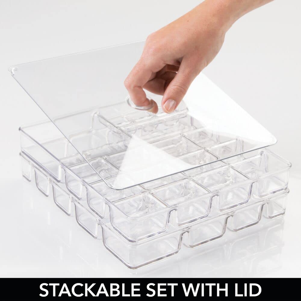 Foto 4 | Organizador De Maquillaje Mdesign Con 2 Cajones Y Espacio Para Estantes - Venta Internacional.