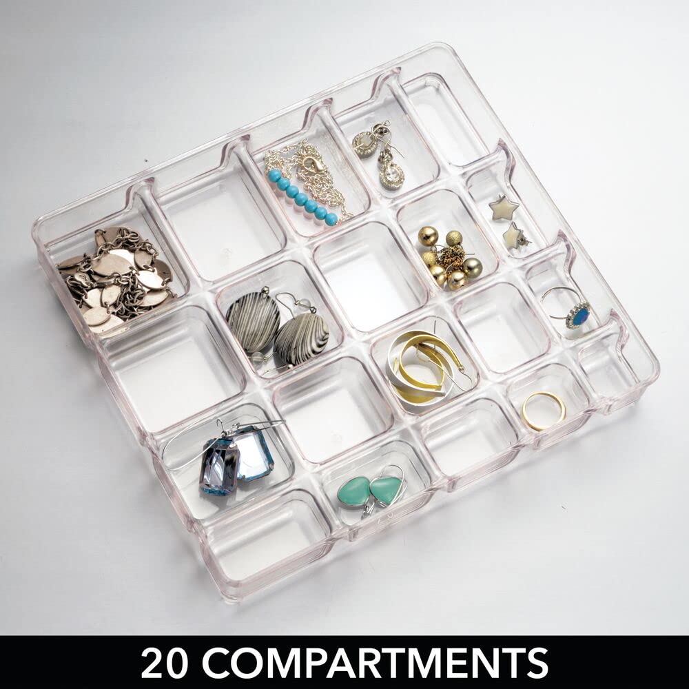 Foto 7 pulgar | Organizador De Maquillaje Mdesign Con 2 Cajones Y Espacio Para Estantes - Venta Internacional.