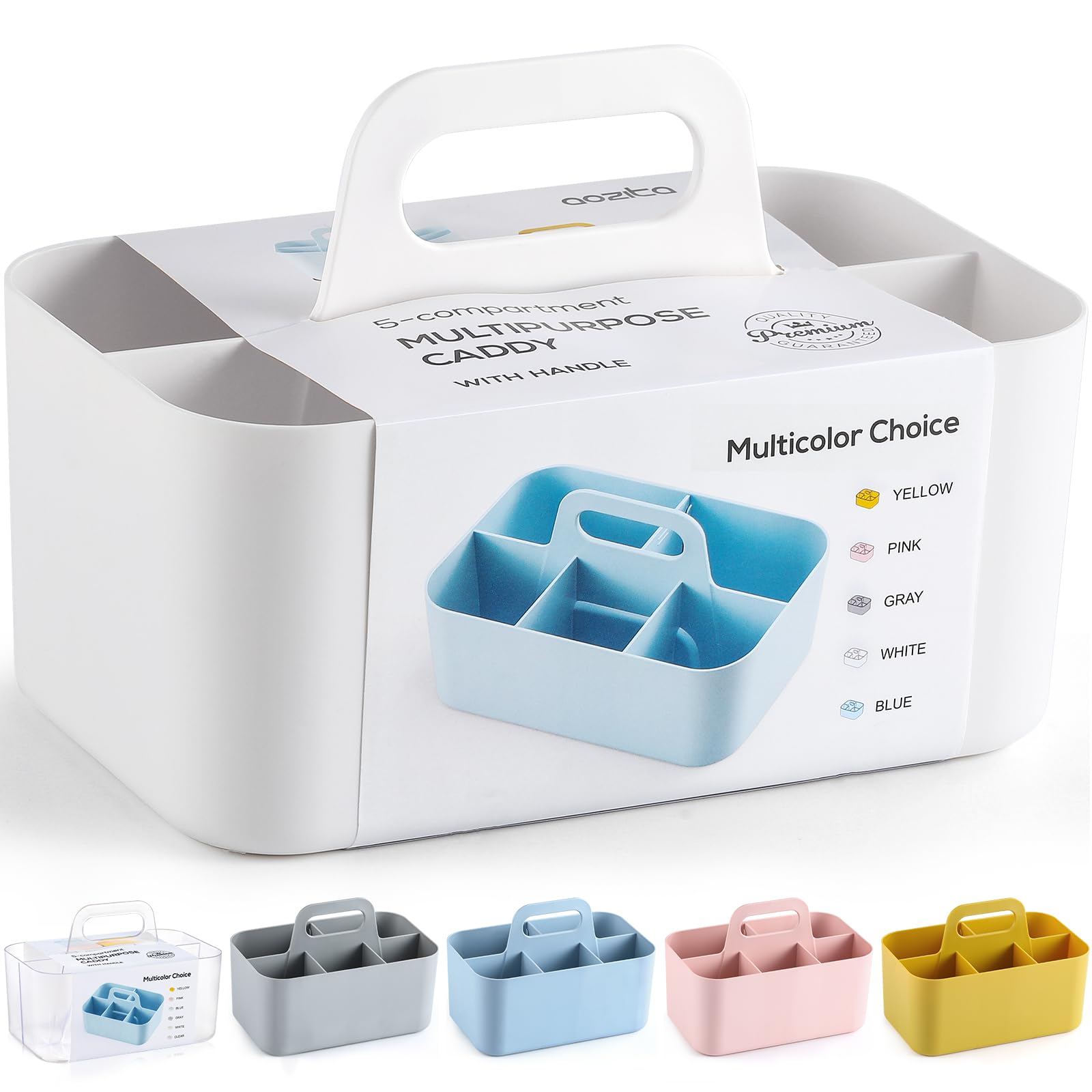 Cubo De Plástico Apilable Multiusos Caddy Organizer Aozita - Venta Internacional. $667