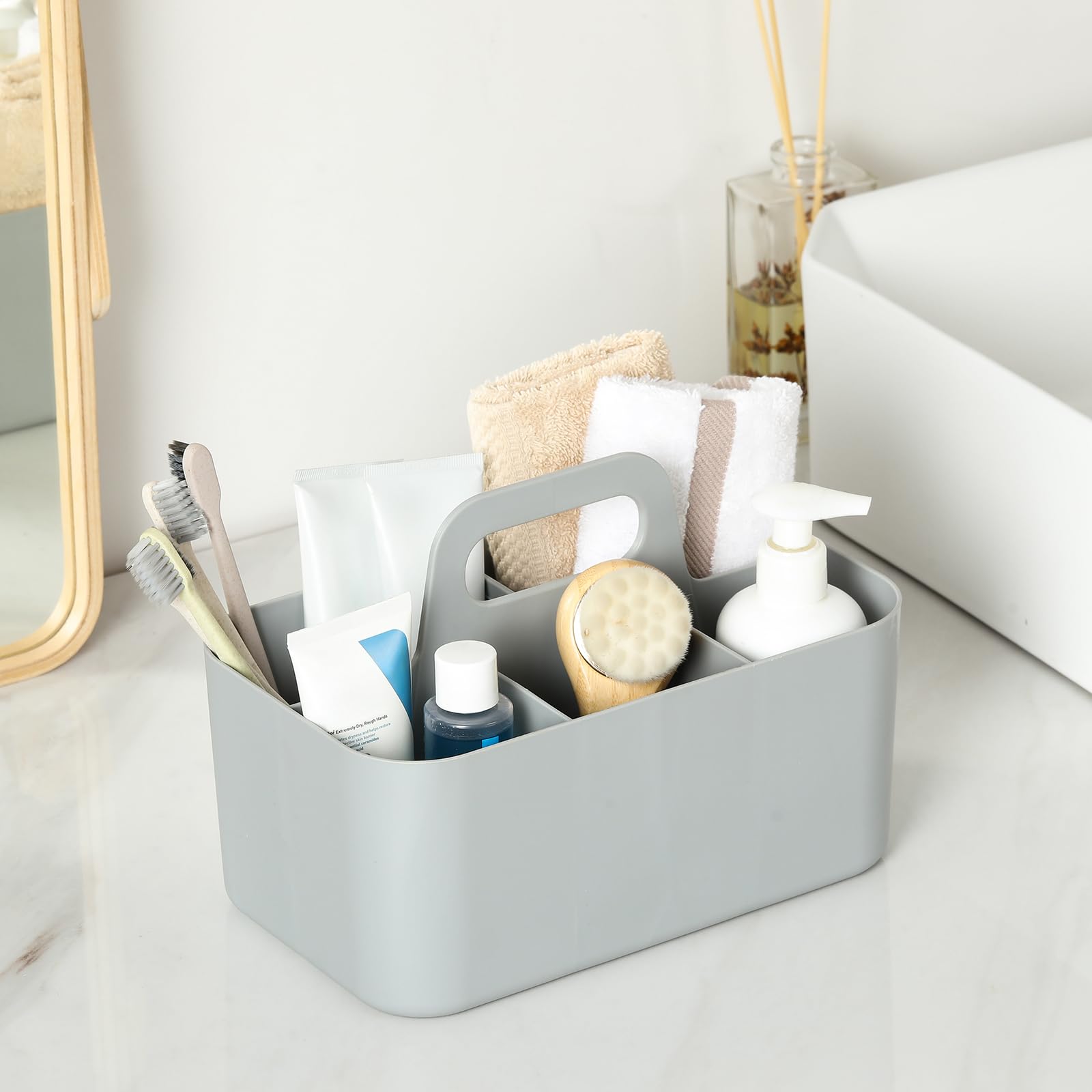 Foto 5 pulgar | Cubo De Plástico Apilable Multiusos Caddy Organizer Aozita - Venta Internacional.