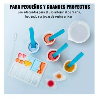 Foto 4 | Juego De Herramientas De Resina De Silicona De 34 Piezas