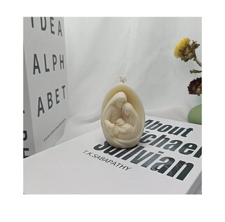 Foto 2 | Molde Silicon De Navidad Sagrada Familia Virgen Jesus Vela 3d Blanco