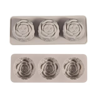 Foto 2 | Molde Para Jabón 3 Rosas De Silicón Para Bricolaje, Diy, Manualidades