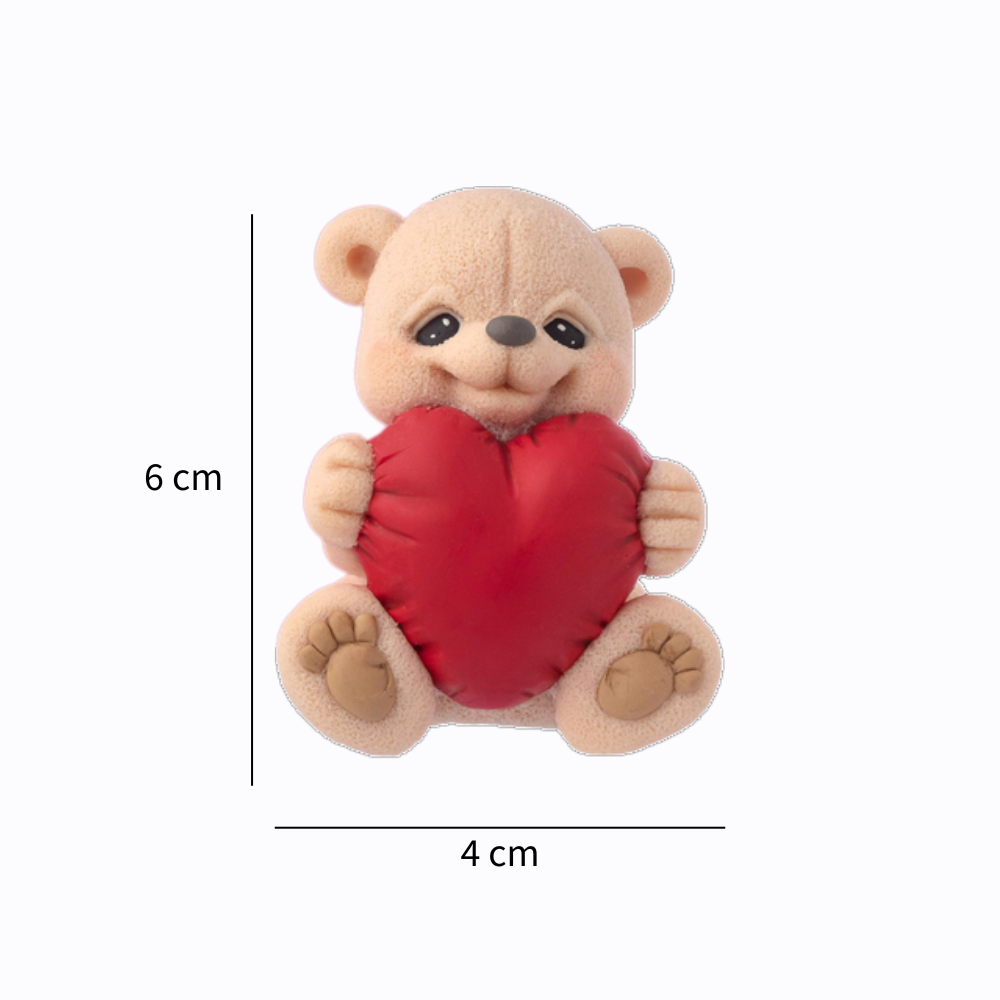 Foto 4 pulgar | Molde Para Vela 3d Oso Gran Cerrazón De Silicòn