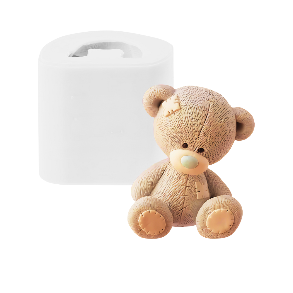 Foto 1 | Molde Para Vela Oso De Peluche Picioso De Silicón