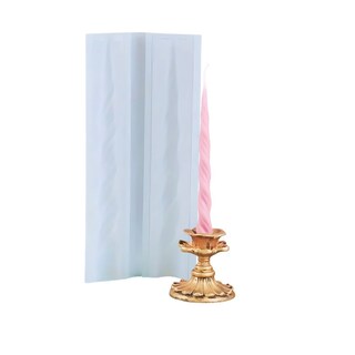 Foto 1 | Molde Para Vela Artesana De Pilar , Molde De Silicón