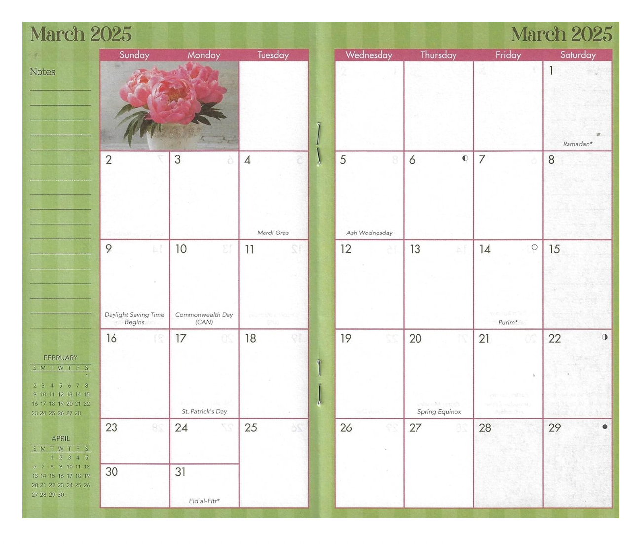 Foto 3 pulgar | Calendario de Bolsillo 2024-2025 para Planificación