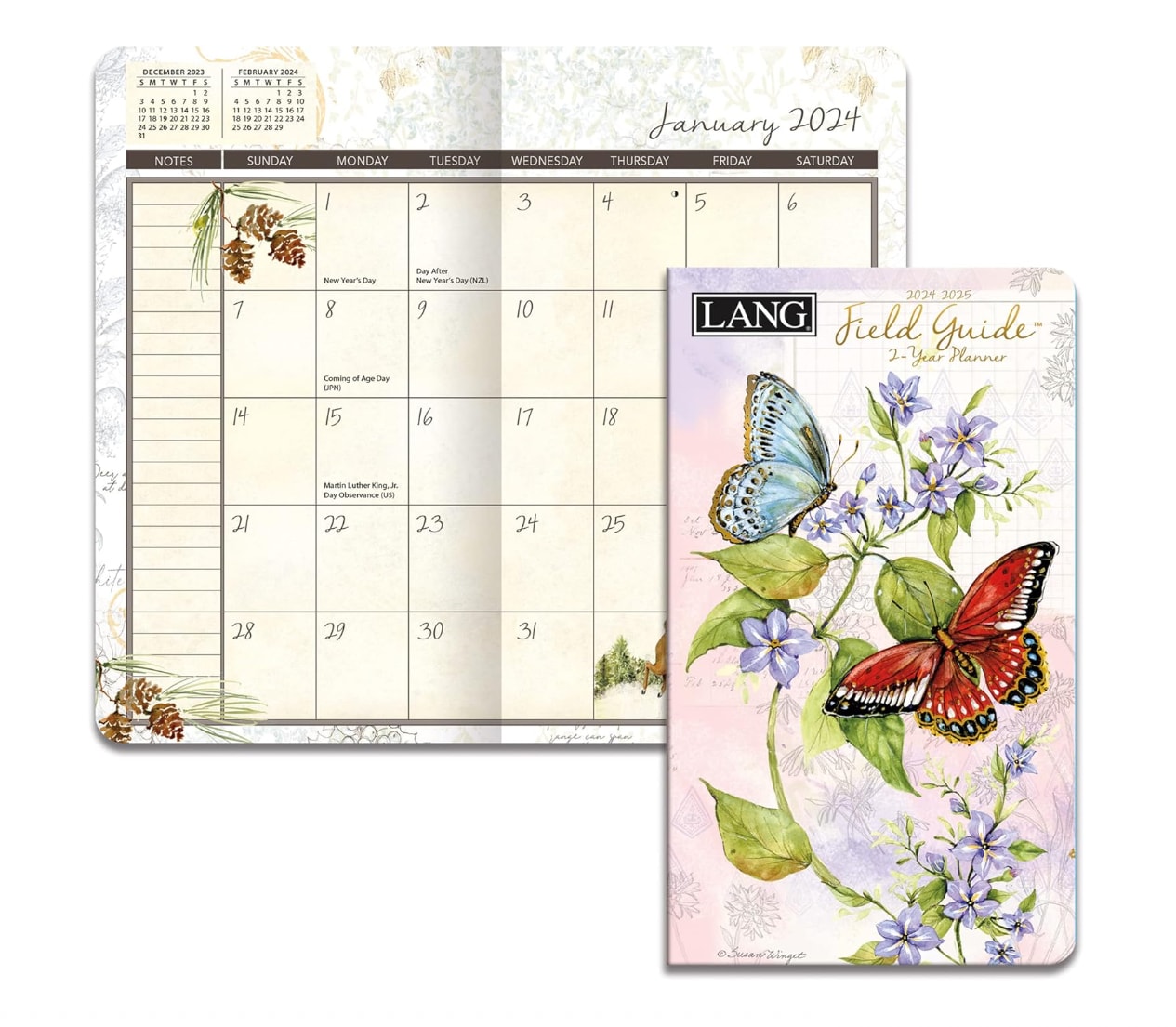 Agenda Mariposas 2024 $1,094