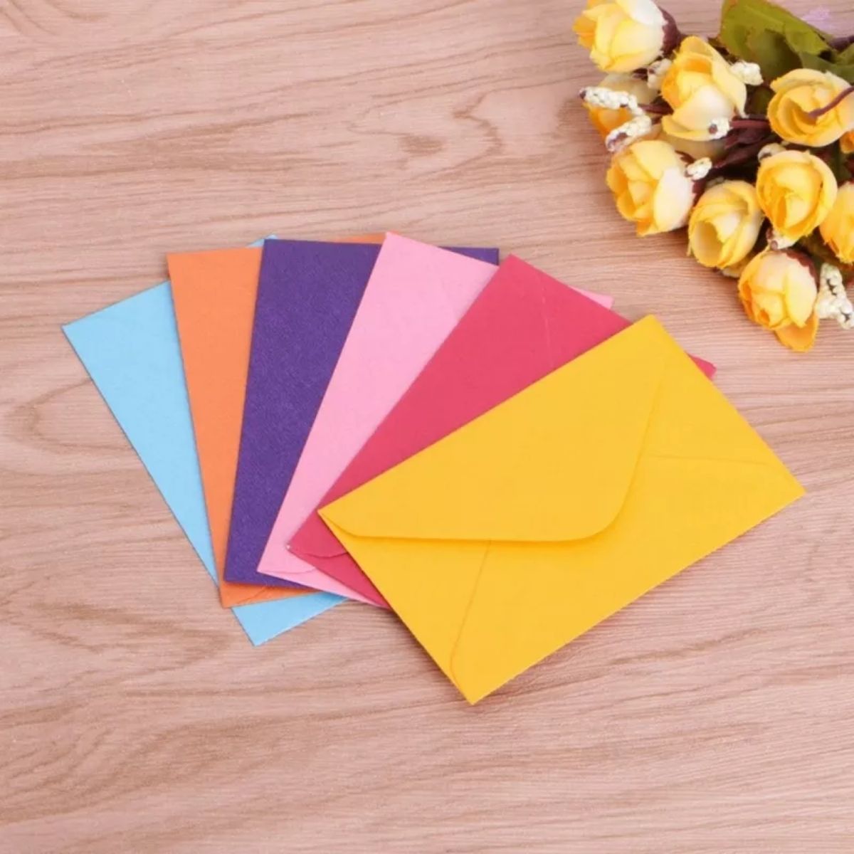 Foto 2 | Set de 50 Mini Sobres Vintage para Invitaciones y Tarjetas