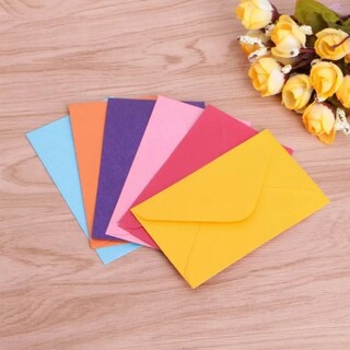 Foto 2 | Set de 50 Mini Sobres Vintage para Invitaciones y Tarjetas