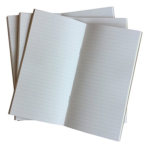 Foto 1 | Venta Internacional- (set De 3) Cuadernillo Viajero Rayado, 8.25x4.25 Pulg, 100gsm, Reglas Gruesas, 192 Páginas
