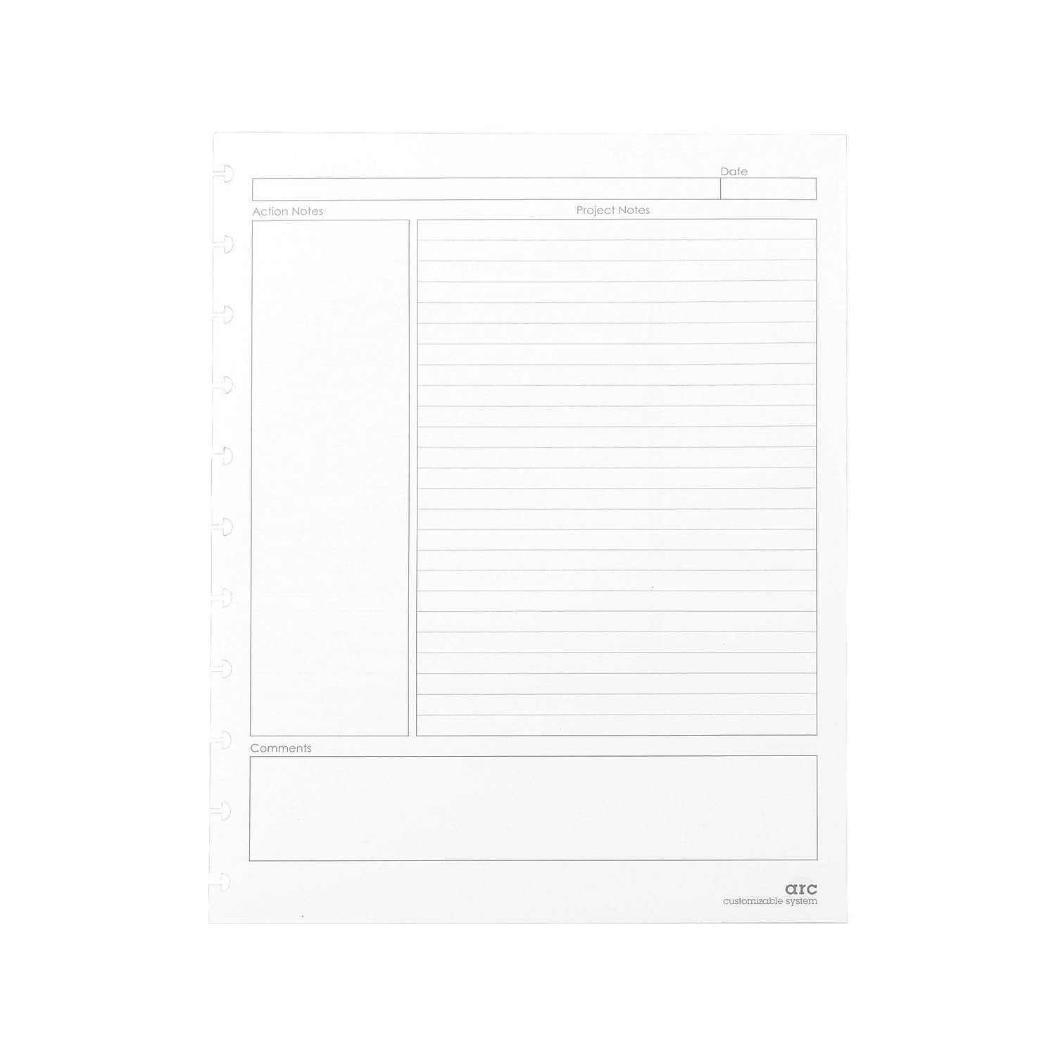 Sistema De Cuadernos Refill Paper Staples Premium Arc, Tamaño A4, 50 Hojas - Venta Internacional.
