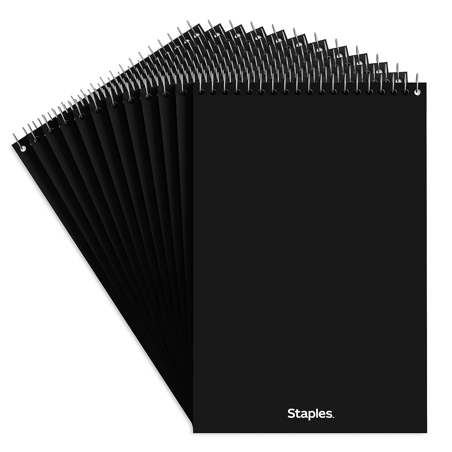 Bloc De Notas Staples, Cuadernos Estenográficos De Papel Blanco Gregg, Rayados, 6 X 9, Paquete De 12 - Venta Interna