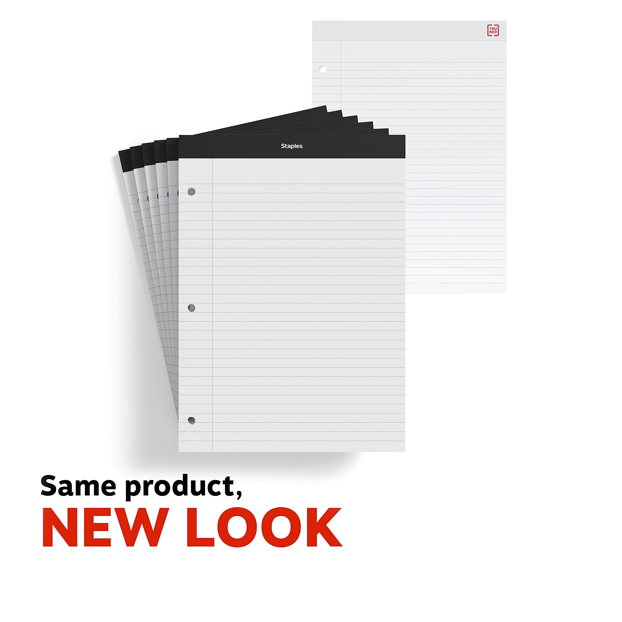 Foto 2 pulgar | Bloc De Notas Staples St57350vs De 21,6 Cm X 29,8 Cm De Ancho, Rayado, 100 Hojas - Venta Internacional.