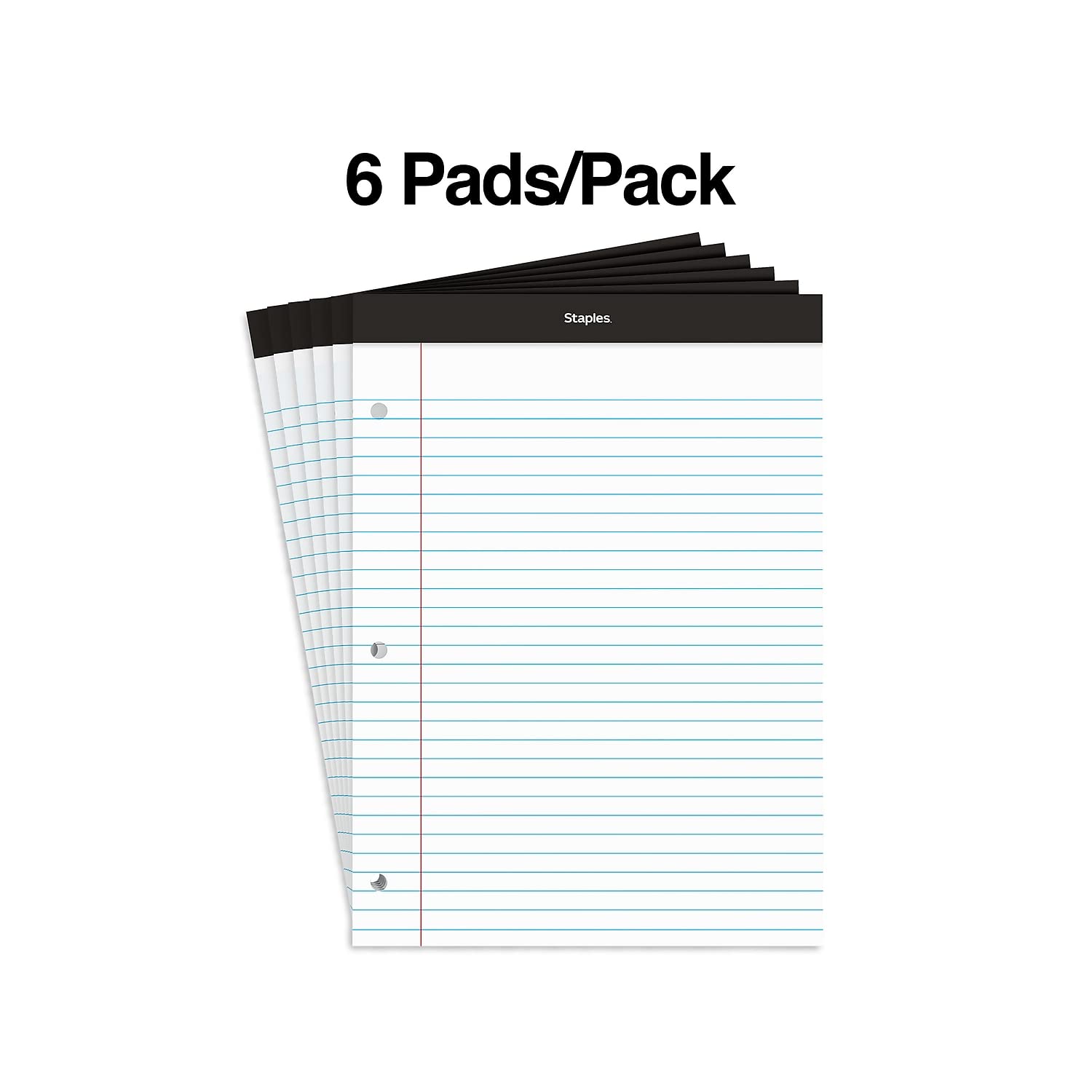 Foto 3 pulgar | Bloc De Notas Staples St57350vs De 21,6 Cm X 29,8 Cm De Ancho, Rayado, 100 Hojas - Venta Internacional.