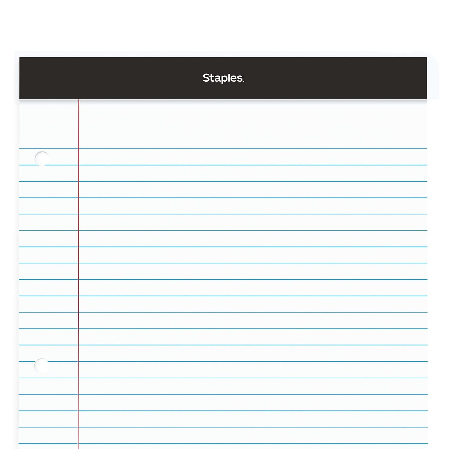 Foto 7 pulgar | Bloc De Notas Staples St57350vs De 21,6 Cm X 29,8 Cm De Ancho, Rayado, 100 Hojas - Venta Internacional.
