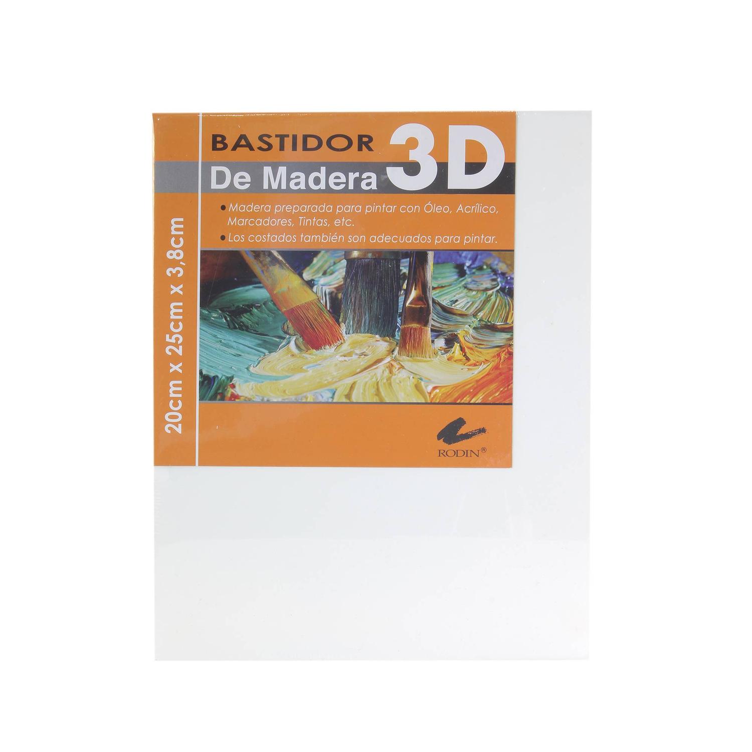 Foto 1 | Bastidor De Madera 3d 20 X 25 Cm Rodin