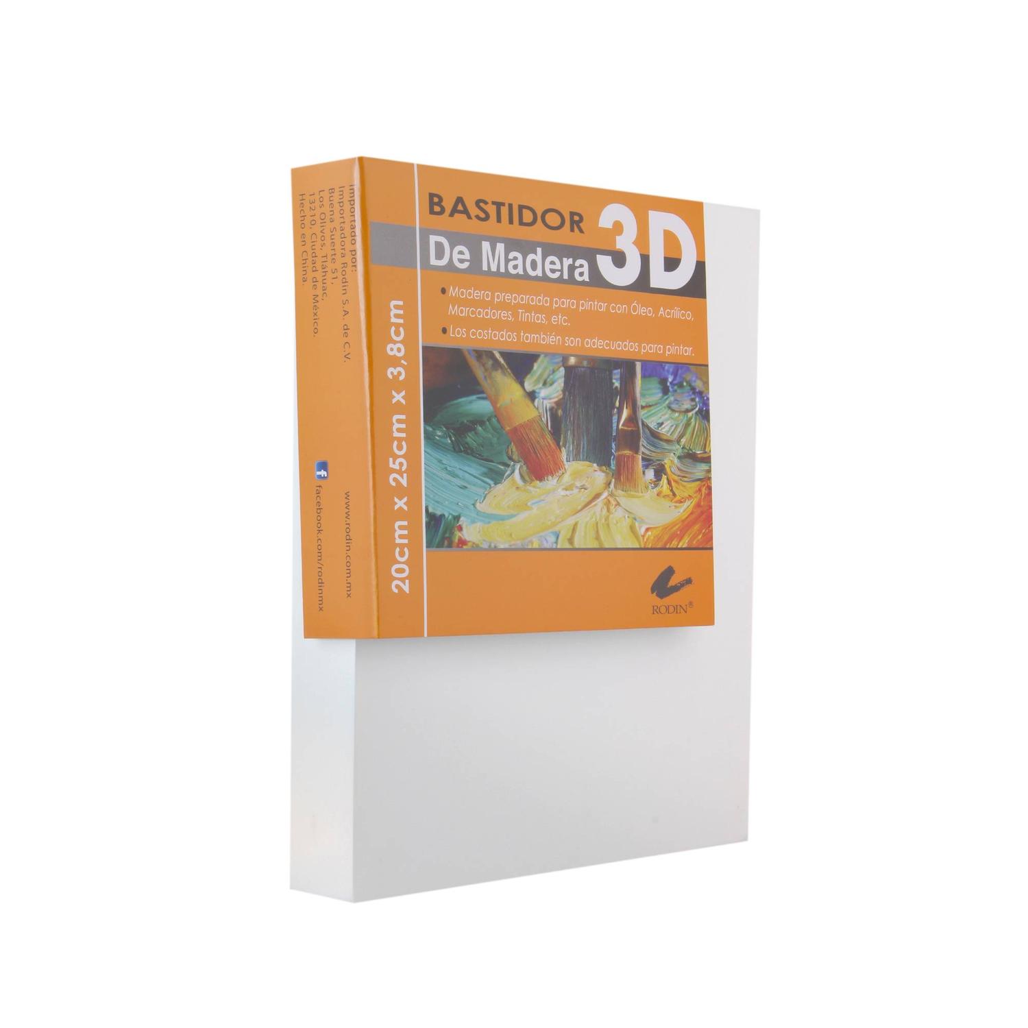 Foto 3 pulgar | Bastidor De Madera 3d 20 X 25 Cm Rodin