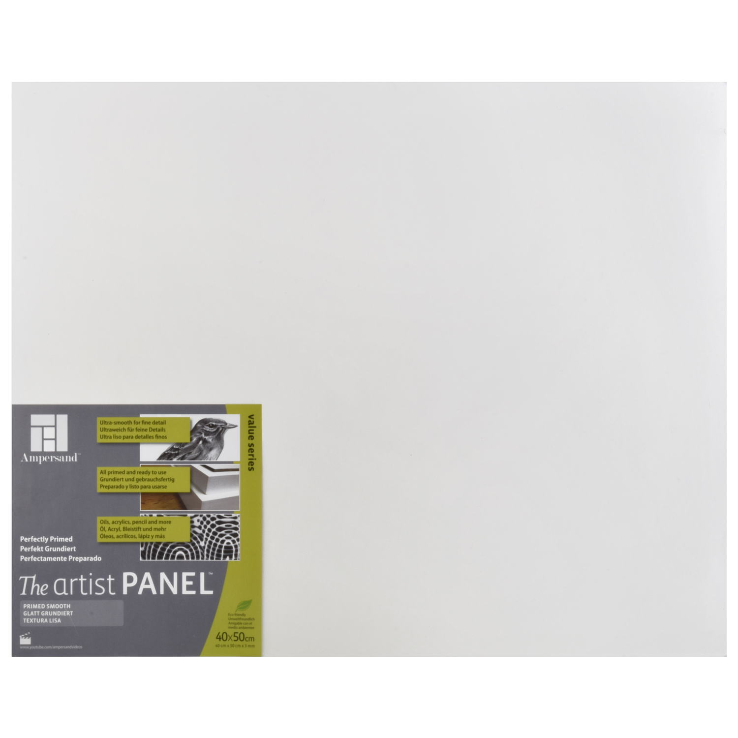 Panel Ap Textura Lisa 3mm 40x50cm Ampersand