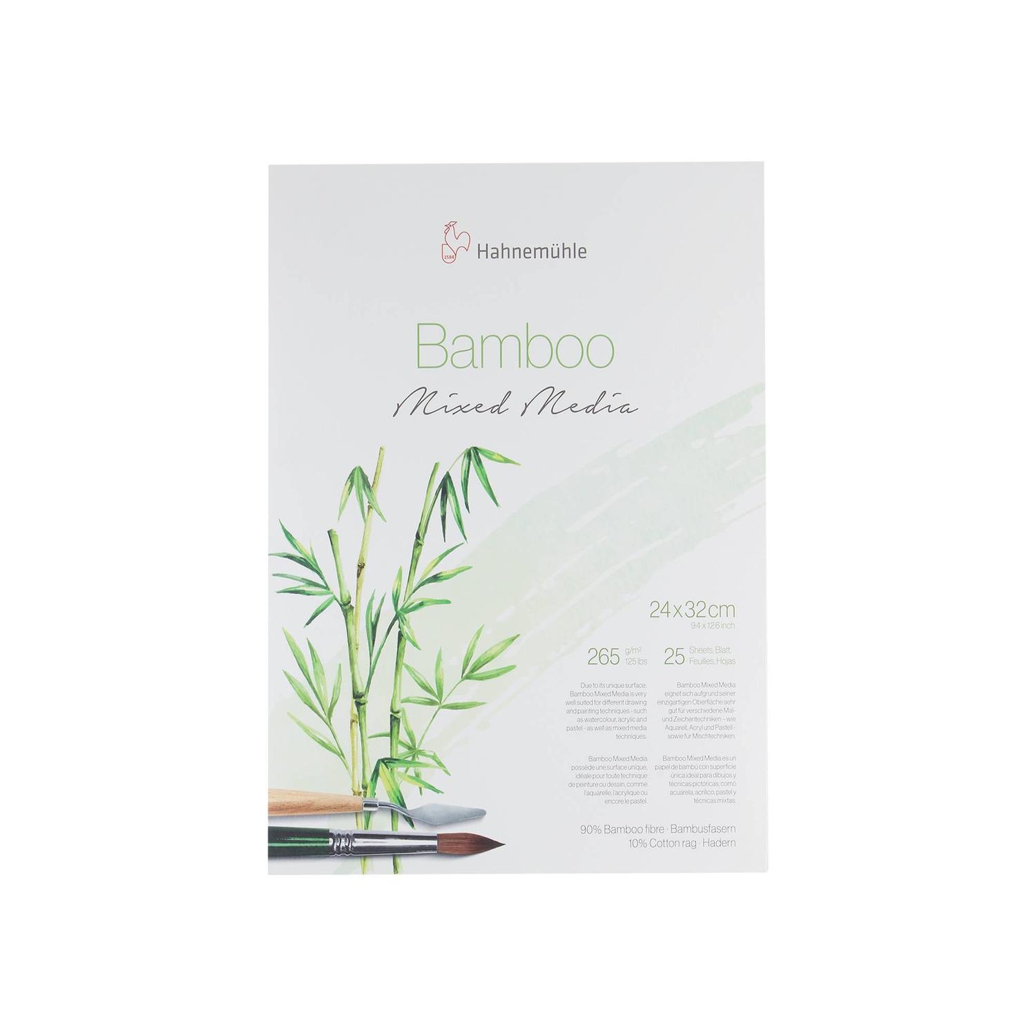 Foto 2 | Block Hoja De Bamboo Para Técnica Mixta 24 X 32 Cm Hahnemühle