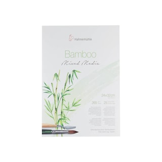 Foto 2 | Block Hoja De Bamboo Para Técnica Mixta 24 X 32 Cm Hahnemühle
