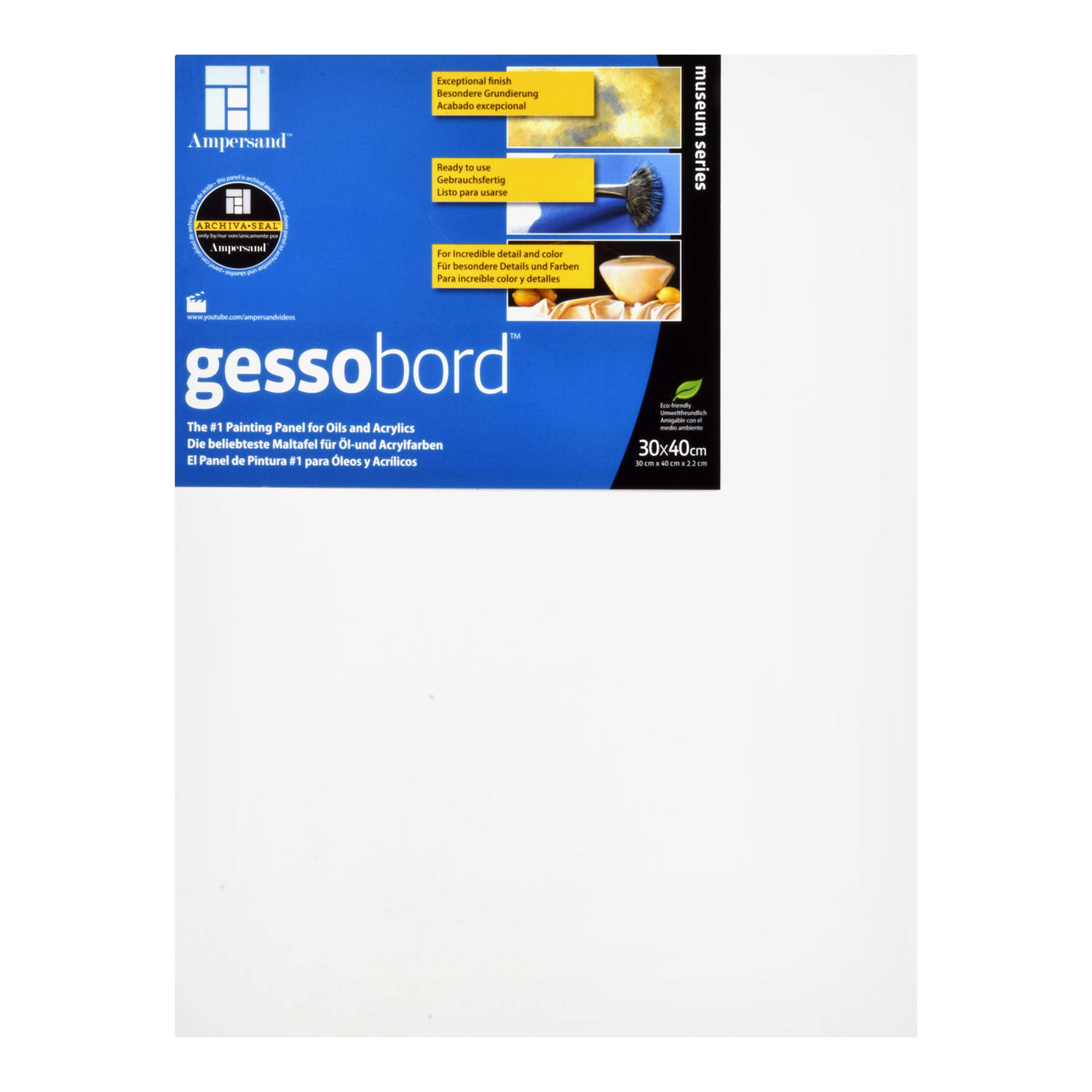 Panel Gessobord 2.2cm 30x40cm Ampersand