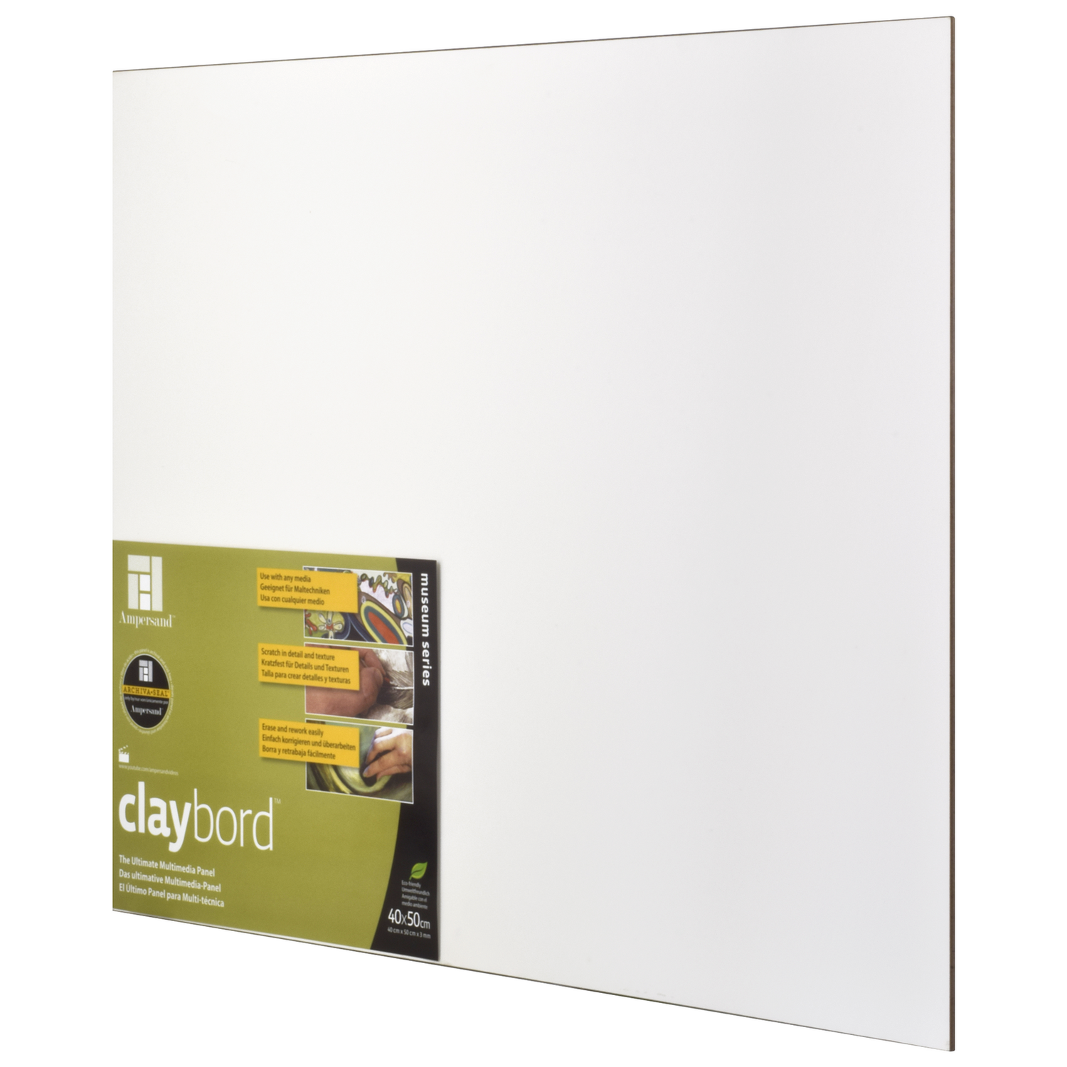 Foto 2 | Panel Claybord 3mm 40x50cm Ampersand