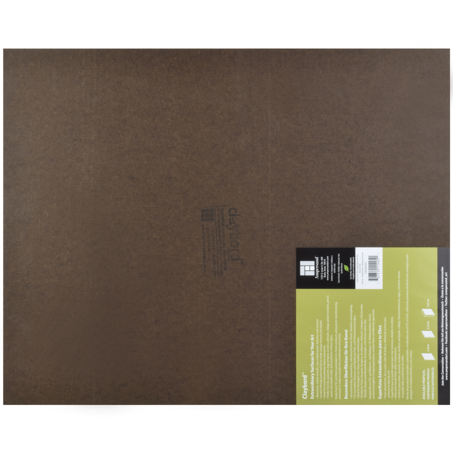 Foto 5 | Panel Claybord 3mm 40x50cm Ampersand