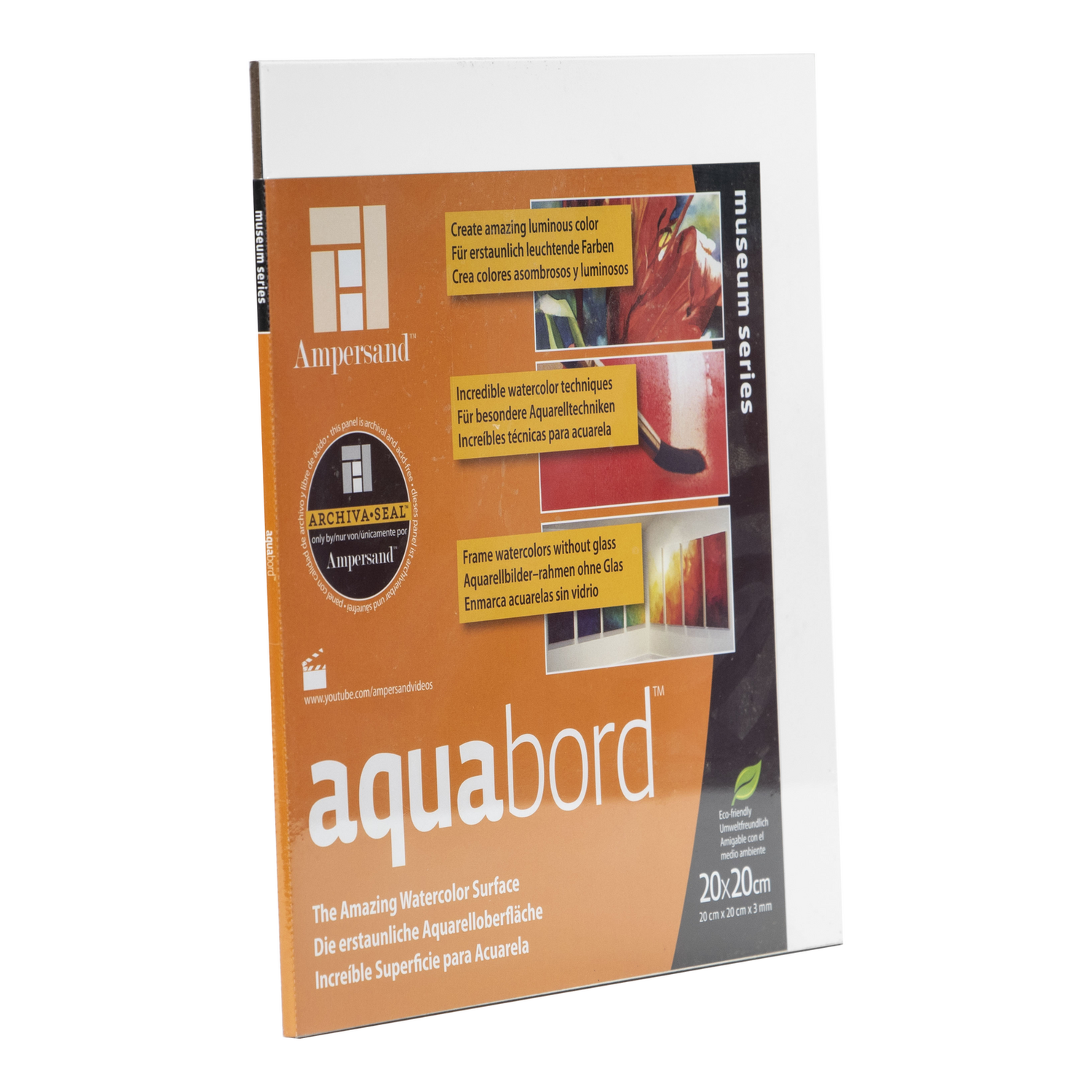 Panel Aquabord 3mm 20x20cm Ampersand