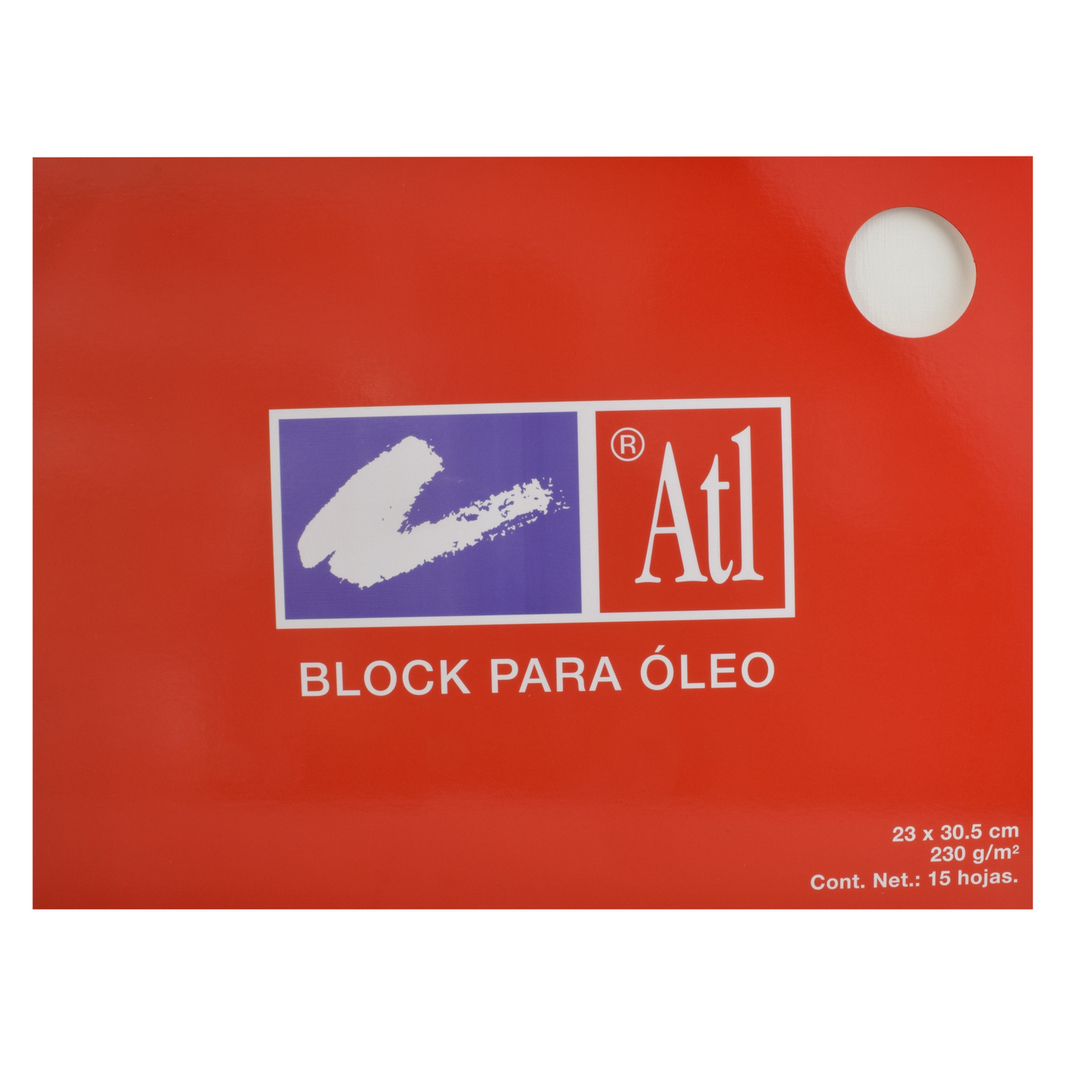 Foto 2 pulgar | Block Para Óleo Atl
