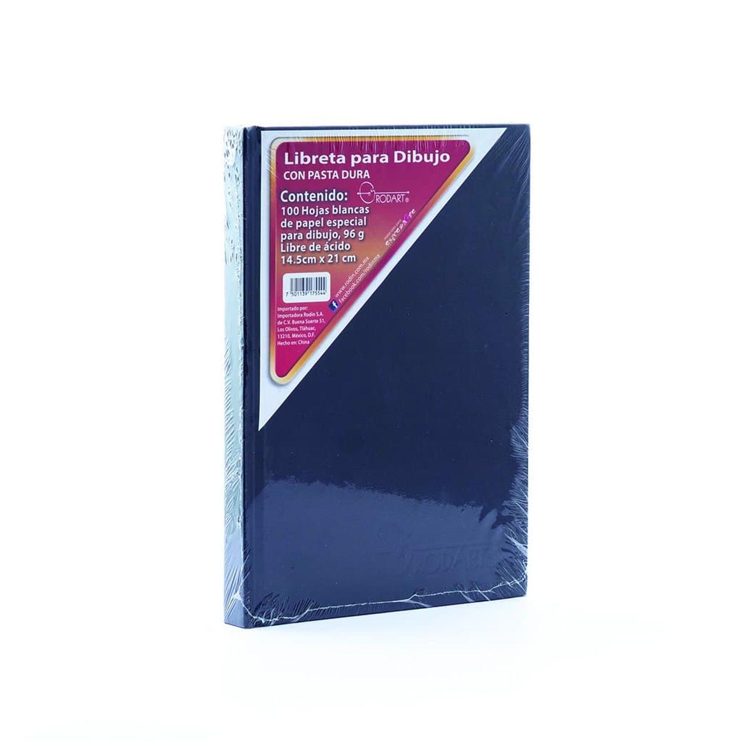 Foto 2 pulgar | Libreta Pasta Dura Rodart 100 Hojas 14.5 x 21 cm