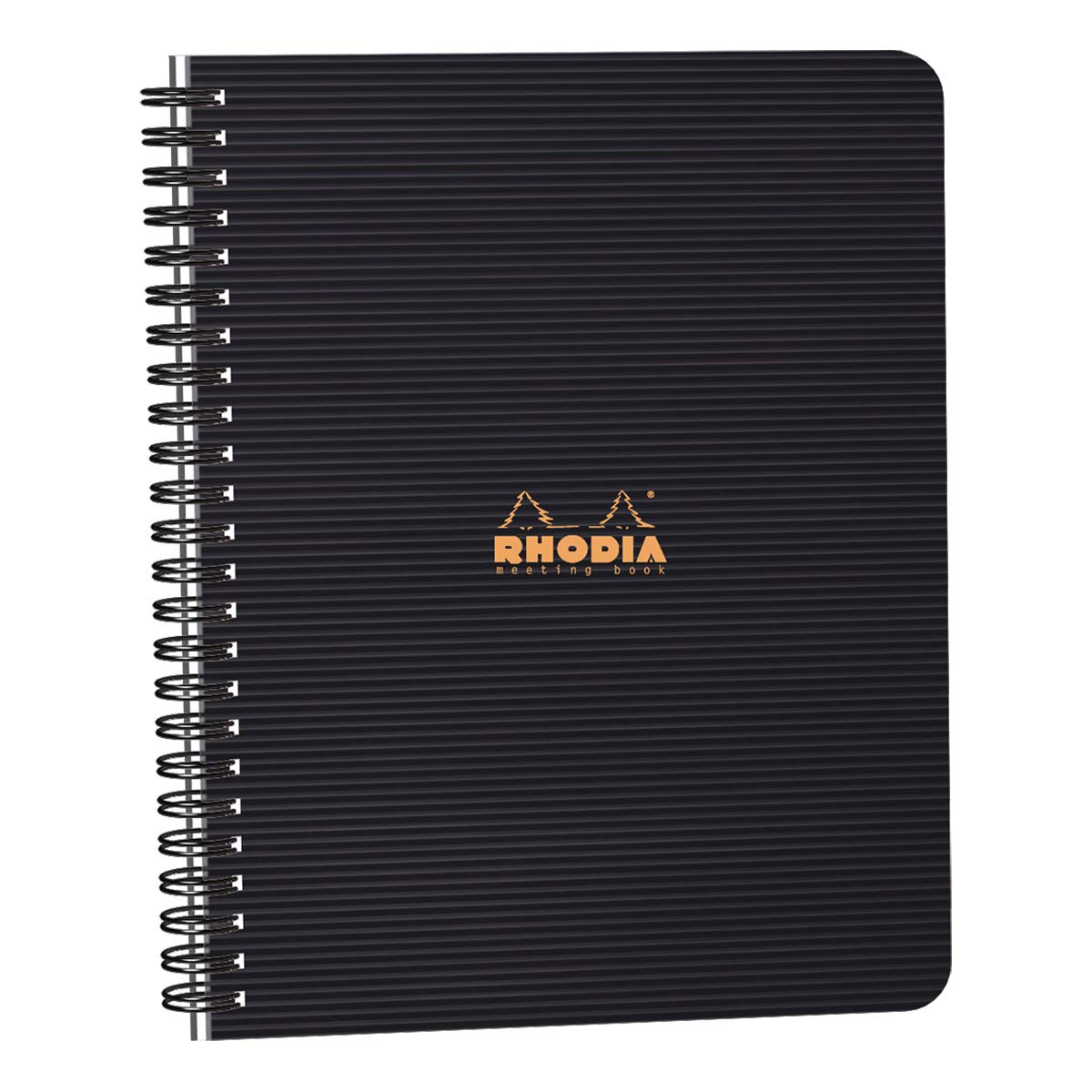 Foto 2 pulgar | Libro De Reuniones Rhodia Pp Encuadernado Con Alambre, Tamaño A5, 80 Hojas, Color Negro - Venta Internacional.