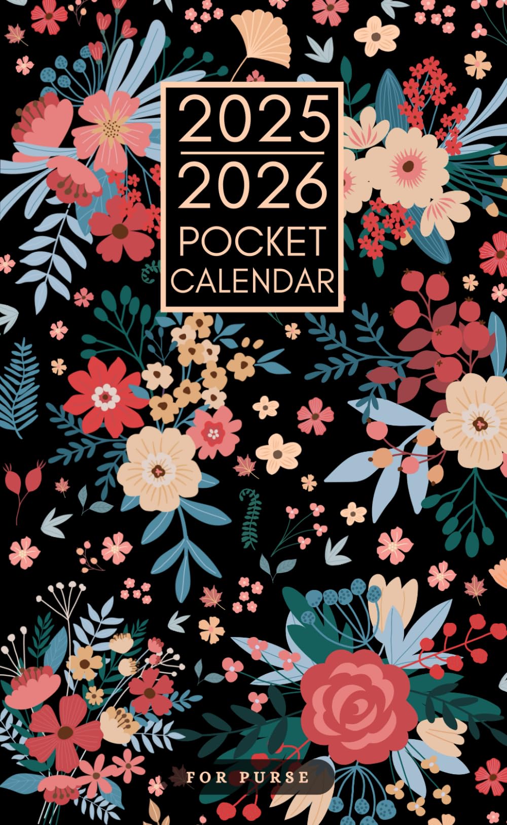 Foto 2 pulgar | Pocket Calendar 2025-2026 For Purse: 2 Year Pocket Planner January 2025 - December 2026 - Venta Internacional.