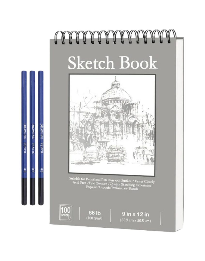 Foto 2 pulgar | Xtellar Cuaderno De Arte Premium A4+ Con 200 Páginas – Sketchbook Óptimo Para Boceto Y Dibujo