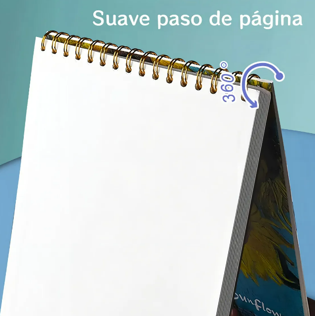 Foto 4 pulgar | Xtellar Profesional Cuadernos De Dibujo X 40 Páginas  Cuadernos De Dibujo & Bocetos 2 Piezas