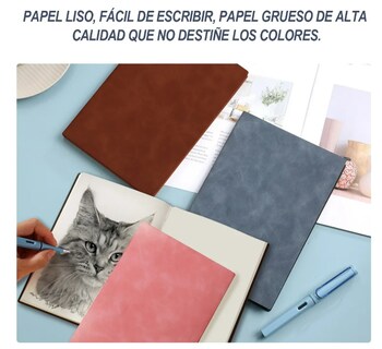 Foto 3 | Set De 4 Libretas Xtellar De Bocetos Y Dibujos Con 200 Páginas Premium