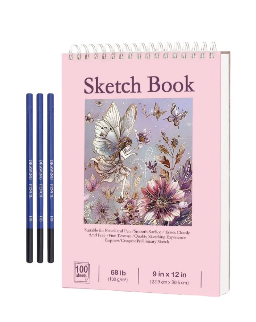 Foto 2 pulgar | Xtellar Cuaderno De Arte Premium A4+ Con 200 Páginas – Sketchbook Óptimo Para Boceto Y Dibujo