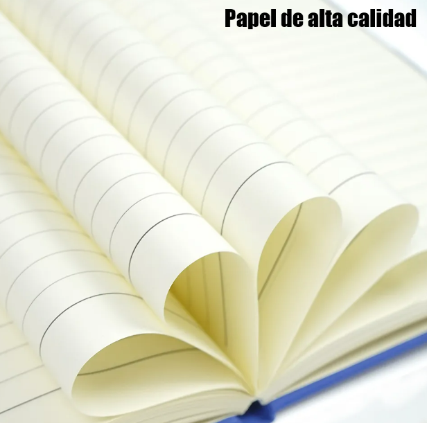 Foto 5 pulgar | Set Elegante De Libreta Xtellar Azul Claro En Poliuretano Y Bolígrafo De Alta Calidad