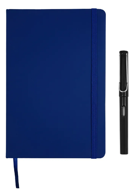 Foto 2 pulgar | Set Elegante De Libreta Xtellar En Poliuretano Y Bolígrafo De Alta Calidad