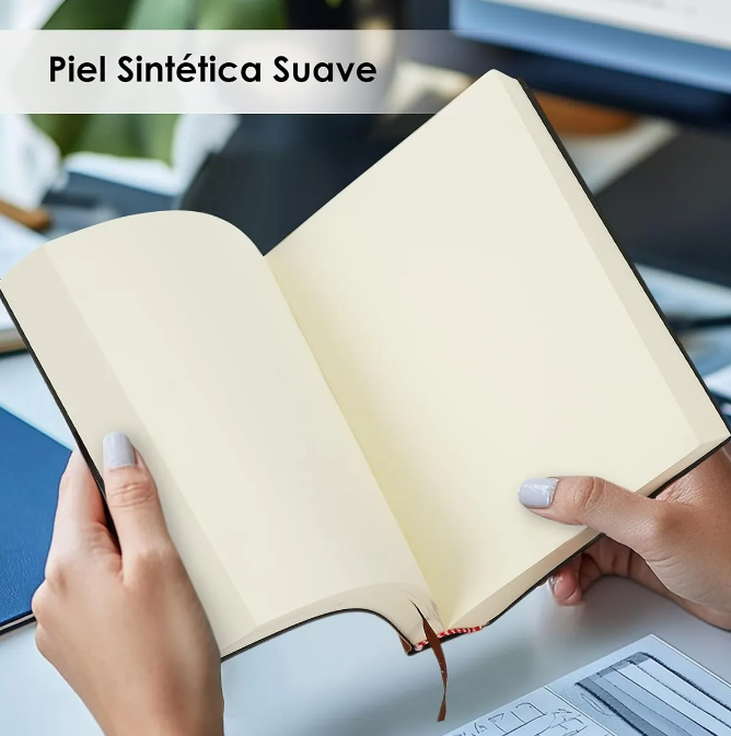 Foto 4 | Xtellar Set De 2 Cuadernos Exclusivos Para Dibujo Y Notas  720 Páginas  Cuero Pu Impermeable