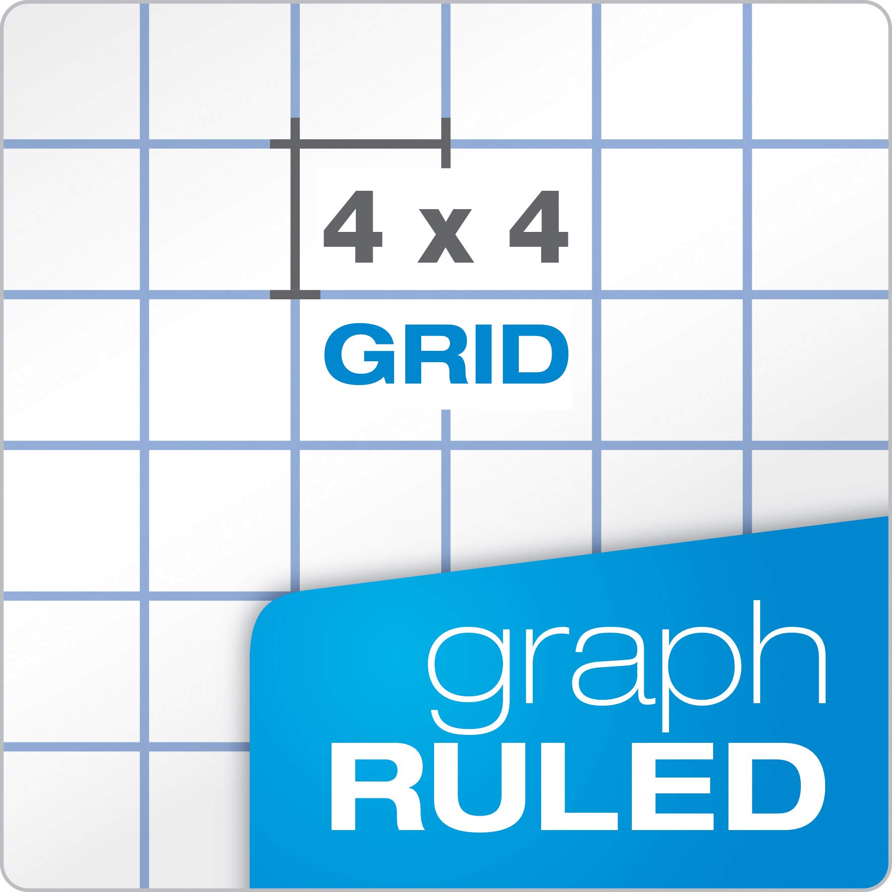 Foto 5 pulgar | Papel De Relleno Oxford 4x4 Graph Rule  21 59 X 27 94 Cm  400 Hojas - Venta Internacional.