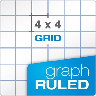 Foto 4 | Papel De Relleno Oxford 4x4 Graph Rule 21 59 X 27 94 Cm 400 Hojas - Venta Internacional.