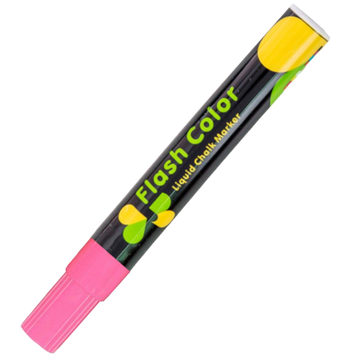 Foto 4 pulgar | Plumón de Vidrio Office Supply Mxmqk-004 4 Piezas Rosa Neón