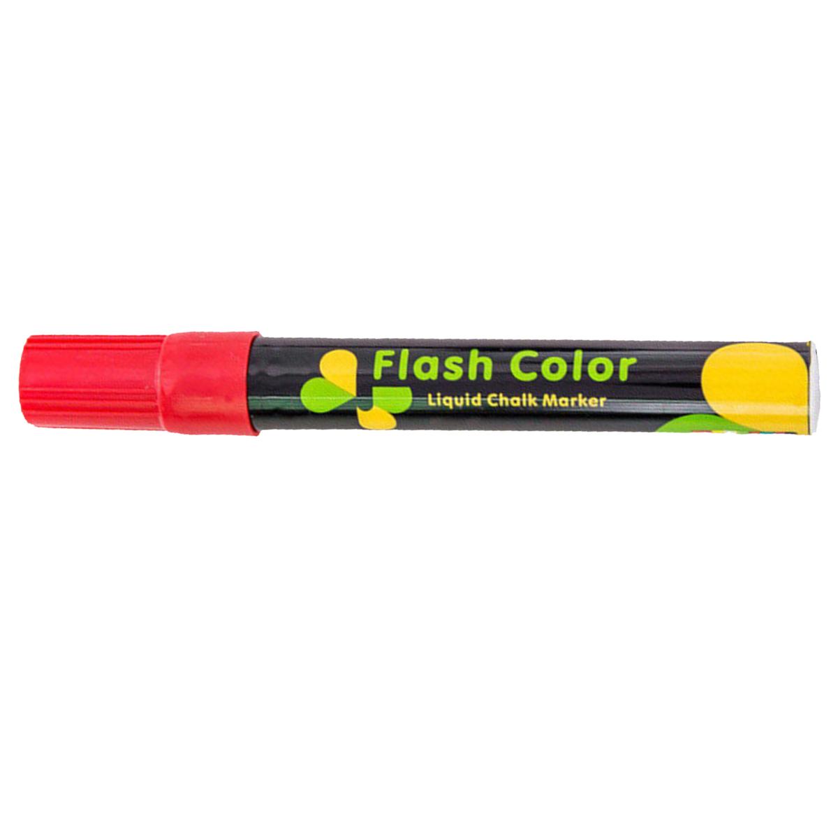 Foto 1 | Plumón para Vidrio Office Supply Mxkyr-001 1pieza Rojo Neón