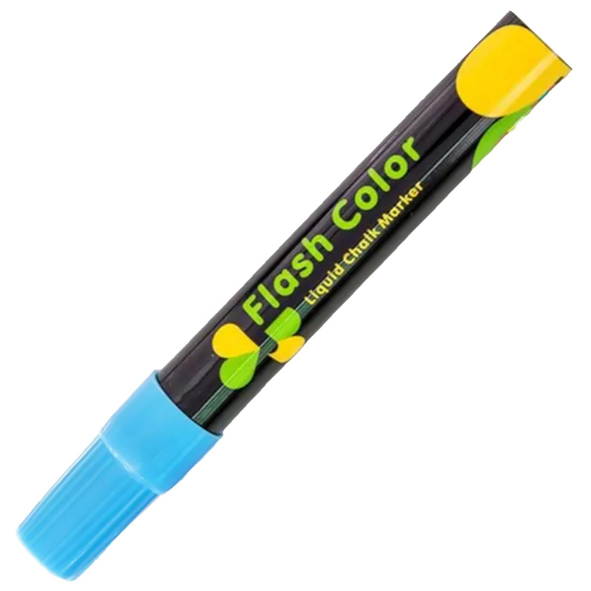 Foto 4 pulgar | Marcadores Office Supply Mxmnj-004 color Azul Neón 4 Piezas
