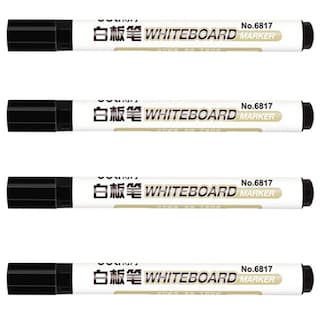 Foto 1 | Marcador de Pizarron Office Supply Mxmrg-004 4 Piezas Negro