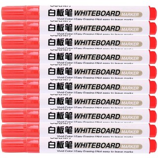 Foto 1 | Plumón para Pizarrón Office Supply Mxmry-006 10 Piezas Rojo